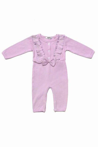 🌸 Snuggle Bloom – Onesie Winter Dress