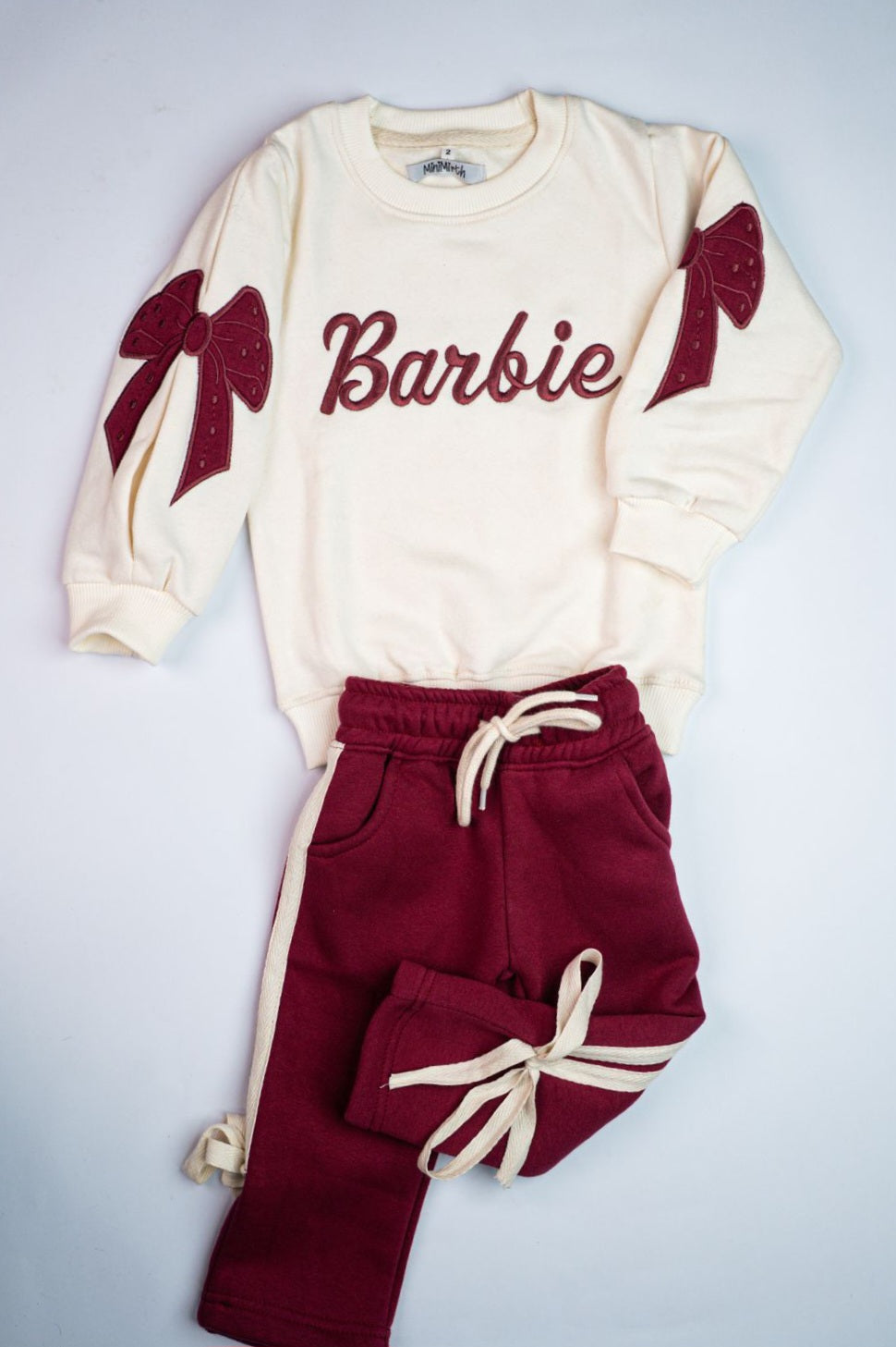 Barbie Bow Sweatshirt & Trouser Set 🎀💕❄️